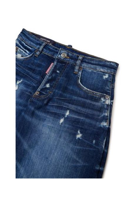 Jeans con logo DSQUARED2 JUNIOR | DQ3083 D0AHXDQ01